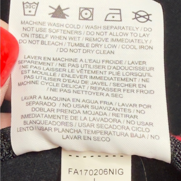 Nike Air Jordan Men's Flight Tech Thermal Jacket in Black & Red Full Zip Large - Picture 10 of 10